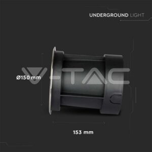 V-TAC VT-218622 12W LED Луна За Вграждане 4000К