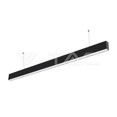 V-TAC VT-21600 LED Линейно   SAMSUNG Чип 40W Висящо Черно Тяло 6400К 1200x35x67mm