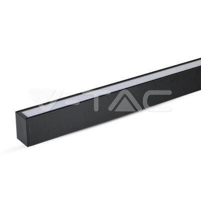 V-TAC VT-21600 LED Линейно   SAMSUNG Чип 40W Висящо Черно Тяло 6400К 1200x35x67mm