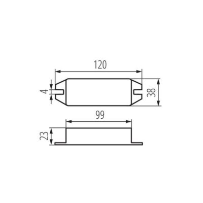 Kanlux 22141 Контролер за LED ленти MONO 12V 24V IP20