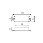 Kanlux 22142 Контролер за LED ленти CCT 12V 24V IP20