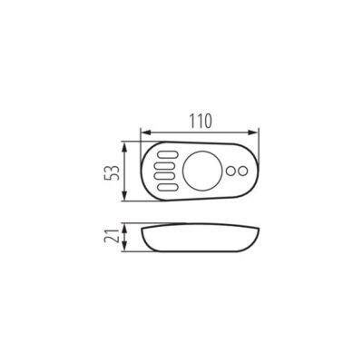 Kanlux 22145 Контролер за LED ленти CONTROLLER CCT 3V IP20