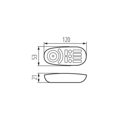 Kanlux 22146 Контролер за LED ленти CONTROLLER RGBW 3V IP20