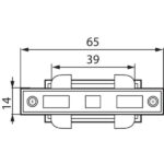 Kanlux 22586 Аксесоари за релсови системи TEAR 220V IP20