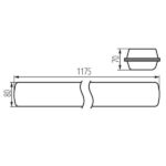 Kanlux 22607 ЛЕД Индустриално осветително тяло MAH LED HI 220V 38W 4000K