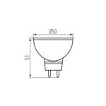 Kanlux 22707 ЛЕД Лампа TOMI LED Gx5.3 12V 7W 5300K