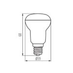 Kanlux 22733 ЛЕД Лампа SIGO LED E14 220V 4W 3000K