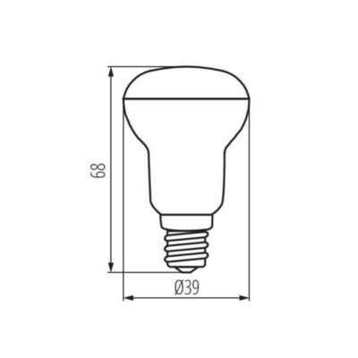 Kanlux 22733 ЛЕД Лампа SIGO LED E14 220V 4W 3000K