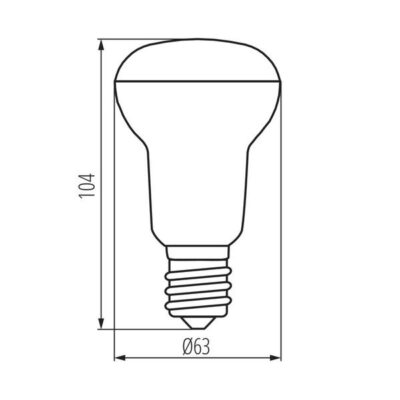 Kanlux 22737 ЛЕД Лампа SIGO LED E27 220V 8W 3000K