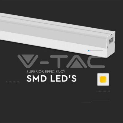 V-TAC VT-23001 40W LED Линейно Тяло Бяло Тяло 6500K