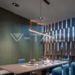V-TAC VT-23001 40W LED Линейно Тяло Бяло Тяло 6500K