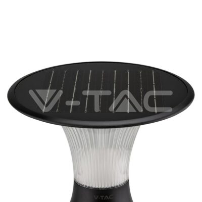 V-TAC VT-23005 15W LED Соларна Наземна Лампа 6000K+4000K Черна