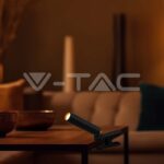 V-TAC VT-23042 3W LED Магнитна Настолна Лампа 4000K Черно Тяло