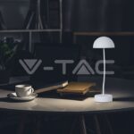 V-TAC VT-23092 3W LED Настолна Лампа 3000K Бяло Тяло