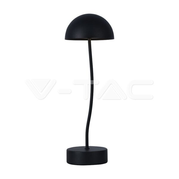 V-TAC VT-23093 3W LED Настолна Лампа 3000K Черно Тяло