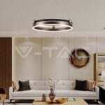 V-TAC VT-23098 LED Осветител 20W Висящ Един Ринг 3000К Кафе