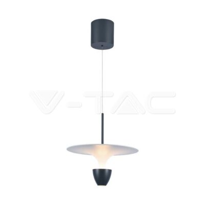 V-TAC VT-23103 9W LED Висяща Лампа (30*300*1370MM) Бяло+Сиво Тяло 3000K Регулируема