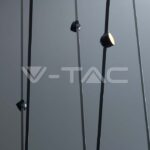 V-TAC VT-23106 12W LED Магнитен Осветител Въже 120`D 3000K Пясъчно Черно Тяло 3 Години Гаранция