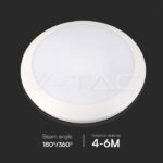 V-TAC VT-23160 20W Плафониера Със Сензор IP66