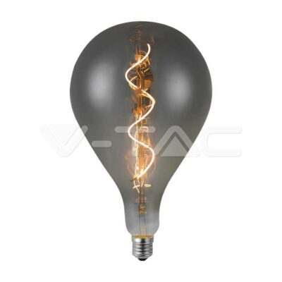 V-TAC VT-23167 LED Крушка 4W Filament Спирала A160S 2700K Опушен