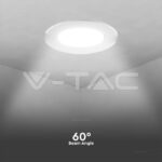 V-TAC VT-23184 7W LED Луна Кръг SAMSUNG 6400K Бяло Тяло