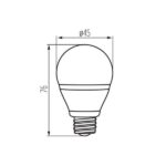 Kanlux 23421 ЛЕД Лампа BILO LED E27 220V 6.5W 4000K