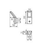 Kanlux 23551 Градинско Осветително тяло SEVIA 4000K 9.5W IP44 220V