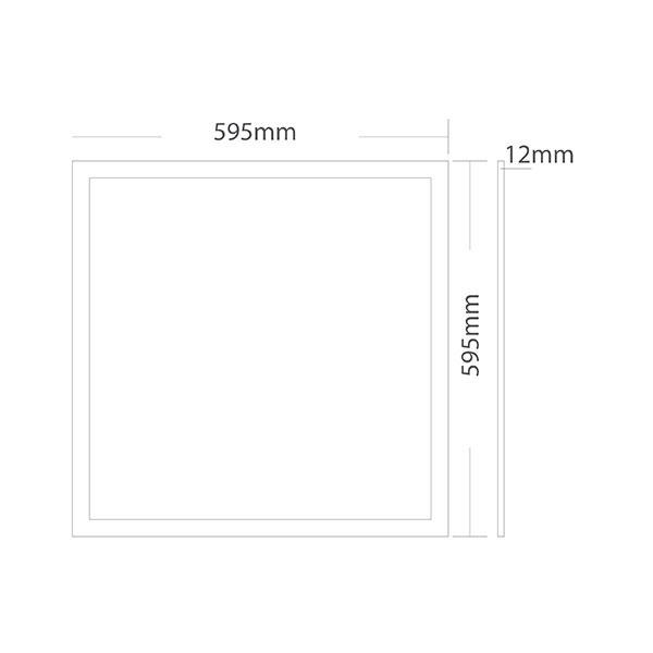 Vito 2421510 ANGEL-A 60x60 4000K IP20 40W 220V