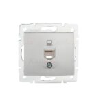 Kanlux 24871 Единично компютърно гнездо (RJ45Cat 5e Jack) DOMO