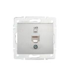 Kanlux 24872 Единично компютърно гнездо (RJ45Cat 6 Jack) DOMO