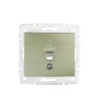 Kanlux 25048 Единично компютърно гнездо (RJ45Cat 5e Jack) DOMO