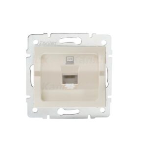 Kanlux 25168 Единично компютърно гнездо (RJ45Cat 6 Jack) LOGI