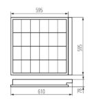 Kanlux 25710 OPR.RASTR.PODT REGIS 3 G13 220V IP20