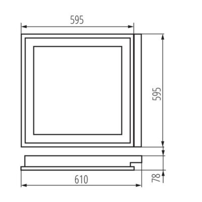 Kanlux 25713 OPR.RASTR.PODT REGIS 3 G13 220V IP40