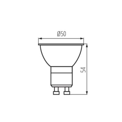 Kanlux 26033 Източник на светлина FUL 2700K 3.3W G10 220V