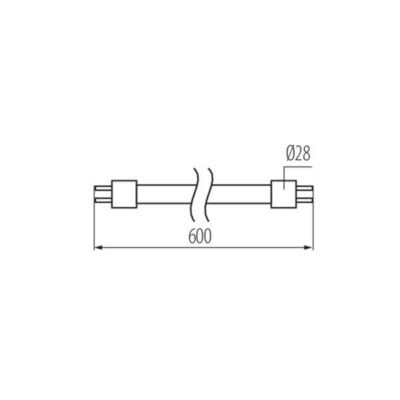 Kanlux 26063 LAMPA LED T8 GLASSv3 G13 220V 9W 6500K