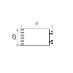 Kanlux 26069 STARTER T8 LED 220V