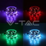 V-TAC VT-2630 LED Лента RGB Сет SMD5050 300LED 2 x 5м. Дистанционно + Адаптер