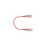 V-TAC VT-2657 Конектор за LED Лента 8мм Двоен