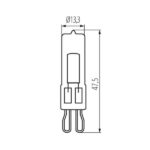 Kanlux 26631 Източник на светлина GLASS 6000K 2W G9 220V