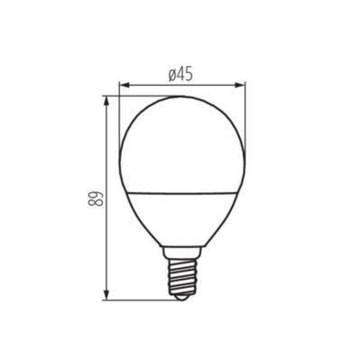 Kanlux 26762 ЛЕД Лампа BILO HI LED E14 220V 8W 3000K