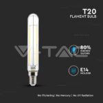 V-TAC VT-2701 LED Крушка 4W Filament E14 T20 2700K