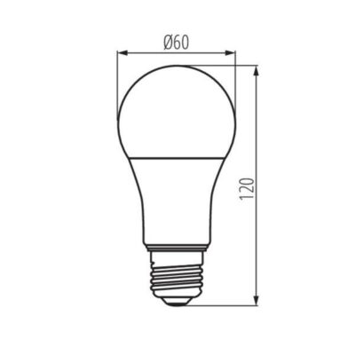 Kanlux 27279 Източник на светлина IQ A60 2700K 14W E27 220V