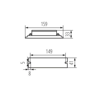 Kanlux 27401 авариен модул VIP ST2 58W IP20 220V