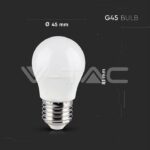 V-TAC VT-2755 LED Крушка 4.5W E27 G45 Smart RGB + Топла и Студена Светлина