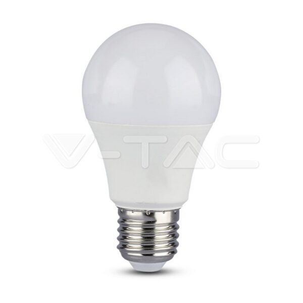 V-TAC VT-2762 LED Крушка 9W E27 A60 RA80 Микровълнов Датчик 6400K