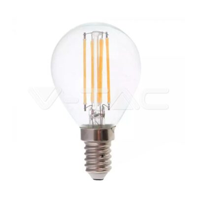 V-TAC VT-2846 LED Крушка 6W Filament E14 P45 4000К