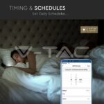V-TAC VT-2900 Wifi Контролер Дистанционно CCT 3в1 RGB 28 Бутона