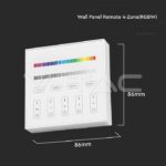 V-TAC VT-2917 Дистанционно Тъч 4 Канално RGB W Стена