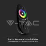 V-TAC VT-2924 Тъч Дистанционно RGB Бяло Черно